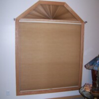 custom blind angle windows top