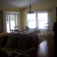 custom cornice white wood