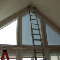 angle window blinds
